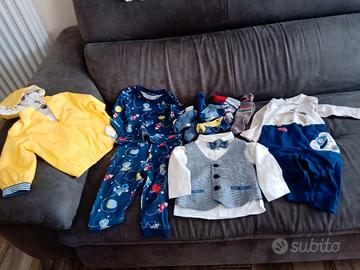 abbigliamento bimbo 6/9 mesi