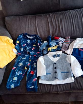 abbigliamento bimbo 6/9 mesi