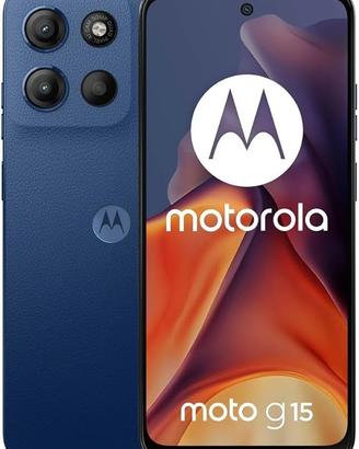 MOTOROLA G15 BLU 512 GB 8GB NUOVO