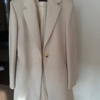 Cappotto color Bianco sporco