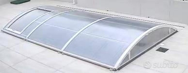 Copertura piscina interrata 5*3