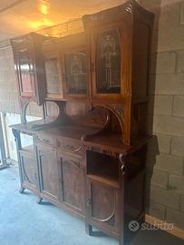 Credenza Antica Stile Liberty