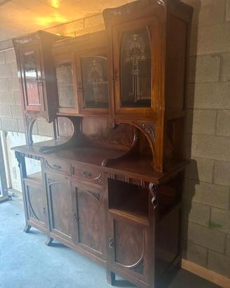 Credenza Antica Stile Liberty