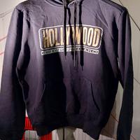 Felpa con Cappuccio Uomo/Unisex Nera/Gold Scuro St