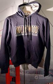 Felpa con Cappuccio Uomo/Unisex Nera/Gold Scuro St