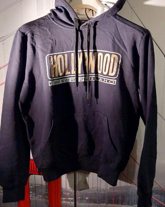 Felpa con Cappuccio Uomo/Unisex Nera/Gold Scuro St