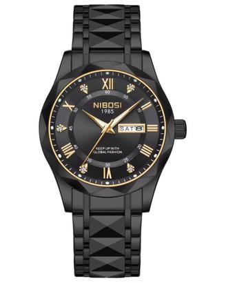 Orologio da polso Nibosi in acciaio