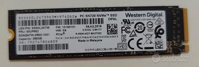 SSD 256gb Western Digital SN720 NVMe 2280