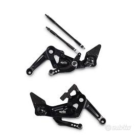 Pedane arretrate RS660 Spider Aprilia Racing