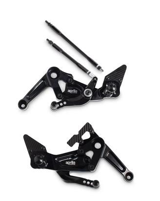 Pedane arretrate RS660 Spider Aprilia Racing