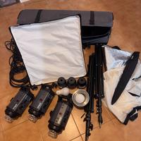 Kit Luci Studio Bowens Esprit GM250 + 2x GM500