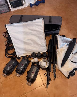 Kit Luci Studio Bowens Esprit GM250 + 2x GM500