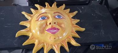 sole in terracotta diametro 45 cm