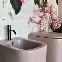 Coppia sanitari a terra Cipria