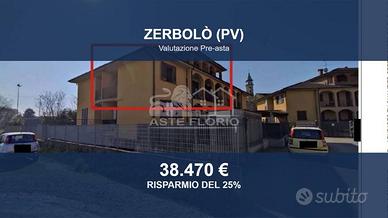 Immobile in asta di 92 m² con box auto a Zerbolò