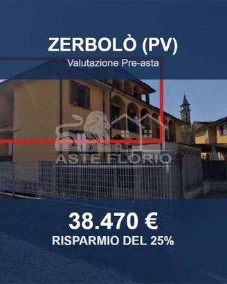Immobile in asta di 92 m² con box auto a Zerbolò