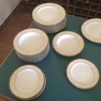 SERVIZIO PIATTI "KONIG TETTAU" bordo d'oro,BAVARIA