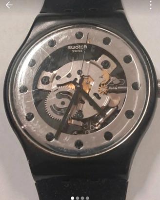 Swatch Vintage Scheletrato Skeleton con Custodia