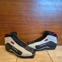 Scarponcini Fischer Taglia 42 Attacco Salomon SNS