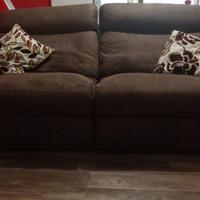 Divano doppia seduta, reclinabile 