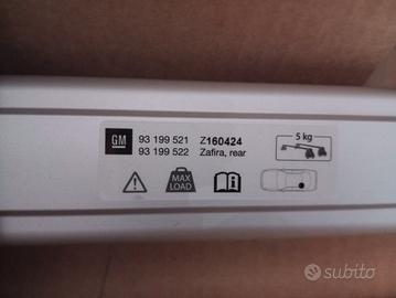 portapacchi originale per opel Zafira 