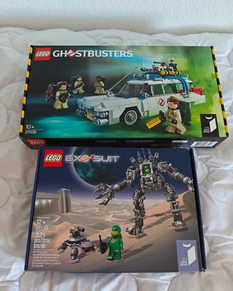 LEGO EXO SUIT e GHOSTBUSTERS 