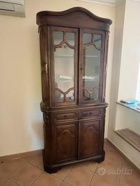 Credenza Vetrina in legno massello
