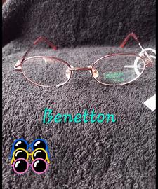 occhiali Benetton cartellino ragazzi