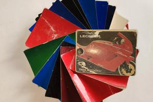 Mazzetta tinte colori per Moto storiche sportive 