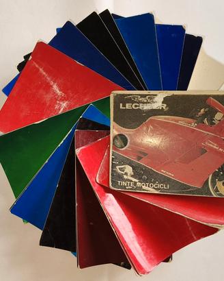 Mazzetta tinte colori per Moto storiche sportive 