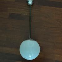 Lampadario vintage decó anni 50 .
