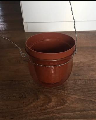 Vaso per piante con vasetto ikea