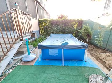 Piscina Intex 3x2x0,75 completa 