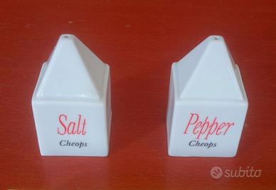 Saliera e Pepiera Arzberg Monumenti Cheops