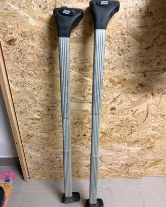 Barre porta pacchi regolabili