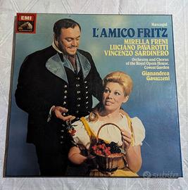 Cofanetto Vinile Mascagni L'Amico Fritz Pavarotti