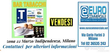 123/24 BAR T. RICEVITORIA con Slot zona 22 Marzo