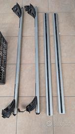 Barre portatutto con vari accessori