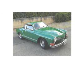 VOLKSWAGEN 1973-karmann ghia coupe'-colore verde