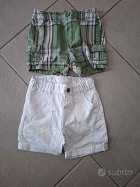 pantaloncini bimbo 9 -12 mesi 74 cm 