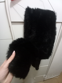 Stola coprispalle in ecopelliccia S