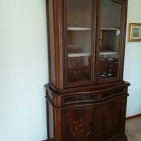 Mobile soggiorno vetro/legno