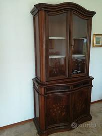 Mobile soggiorno vetro/legno