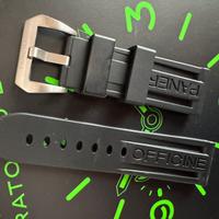 Panerai originale cinturino caucciu 24/22