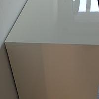 cassettiera bianca laccata