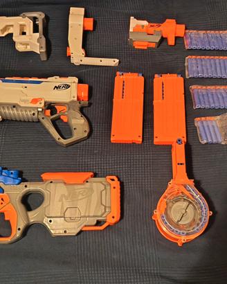 Hasbro Nerf Hyperfire e Nerf modulus