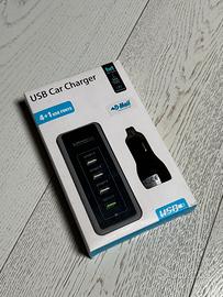 USB car charger 4+1