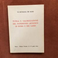 Tutela patrimonio artistico Roma e Lazio - 1964