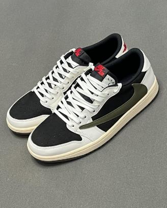 TS*Air Jordan 1 Low 5.0 Medium Olive eu43