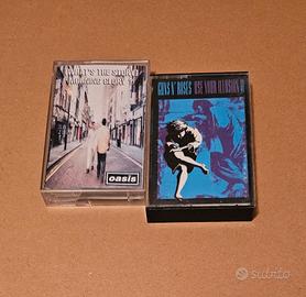 musicassette OASIS  + GUNS N' ROSES